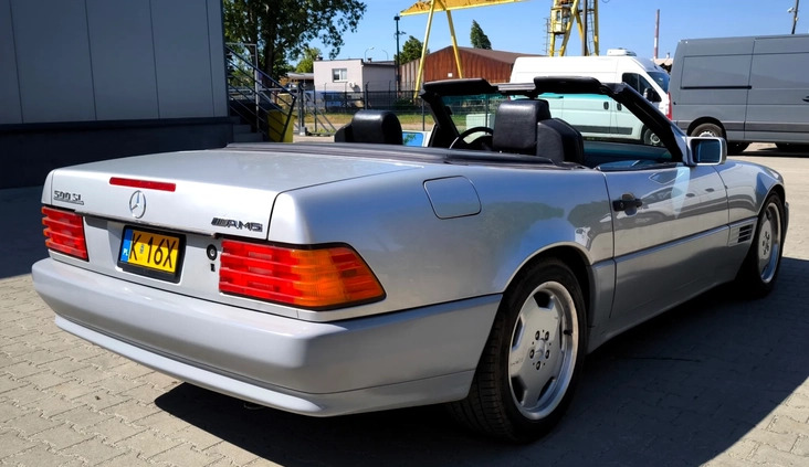 Mercedes-Benz SL cena 76500 przebieg: 135571, rok produkcji 1990 z Kraków małe 742